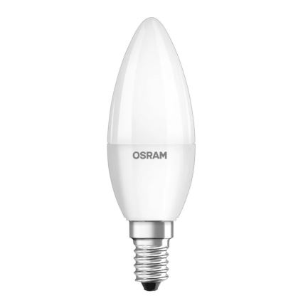 НАБІР 2x Світлодіодна лампочка B38 E14/4,9W/230V 3000K - Osram