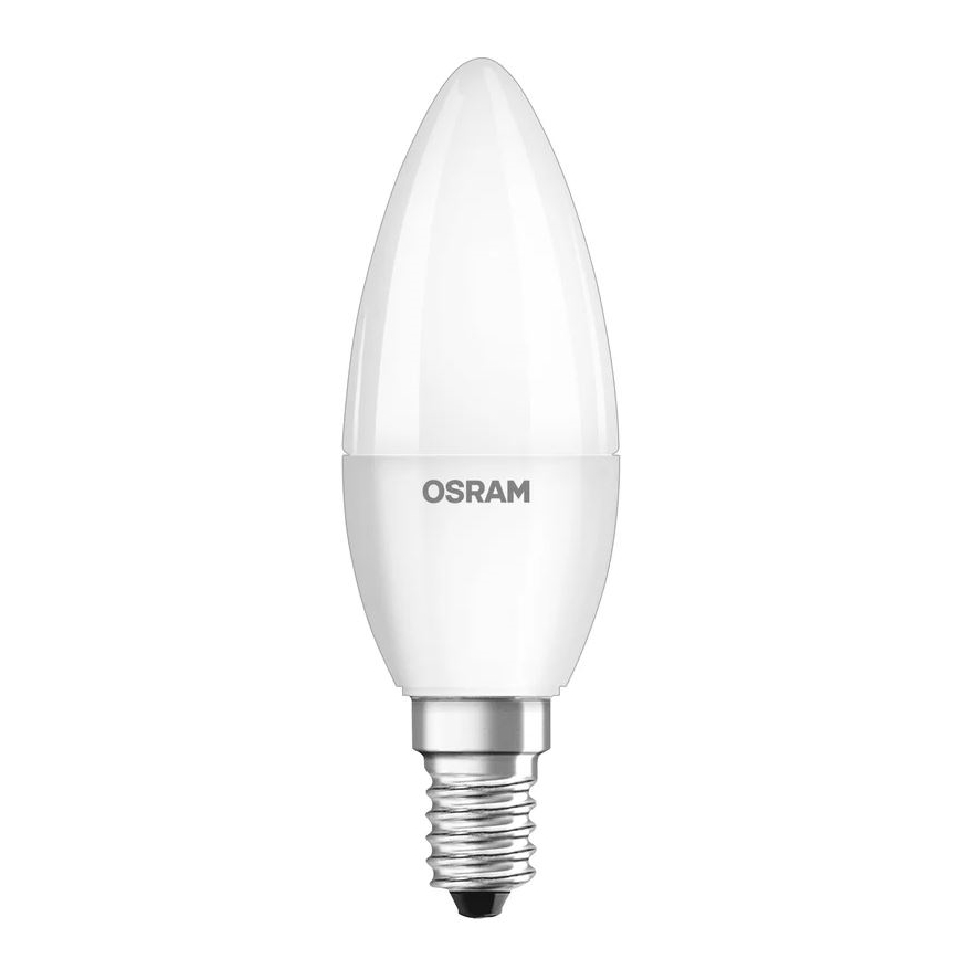 НАБІР 2x Світлодіодна лампочка B38 E14/4,9W/230V 3000K - Osram
