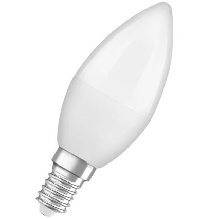 НАБІР 2x Світлодіодна лампочка B38 E14/4,9W/230V 3000K - Osram