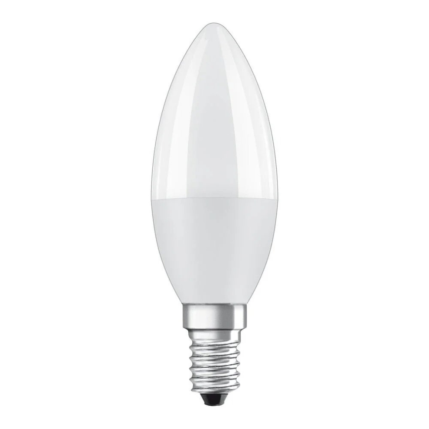 НАБІР 2x Світлодіодна лампочка B38 E14/7,5W/230V 3000K - Osram