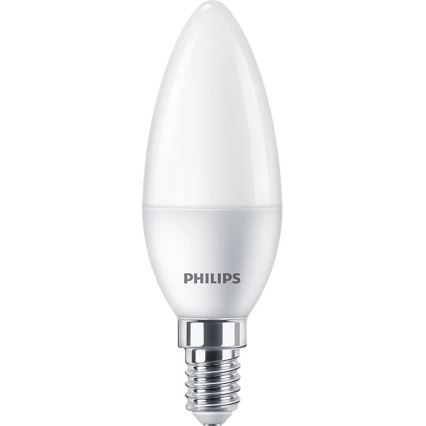 НАБІР 2x Світлодіодна лампочка Philips B35 E14/5W/230V 4000K
