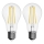 НАБІР 2x Світлодіодна лампочка FILAMENT A60 E27/5,9W/230V 2700K