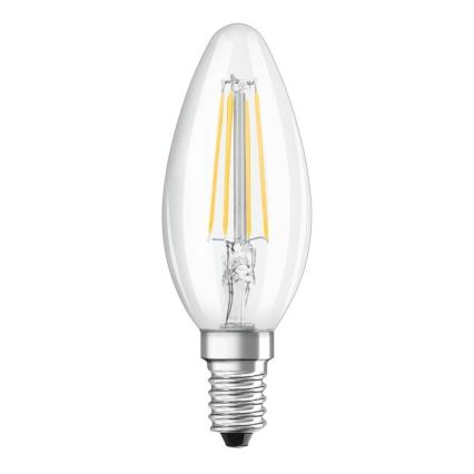 НАБІР 2x Світлодіодна лампочка FILAMENT B35 E14/4W/230V 4000K - Osram