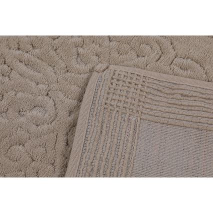 НАБІР 2 шт. Килимок для ванної кімнати PIANTE 60/100 см коричневий