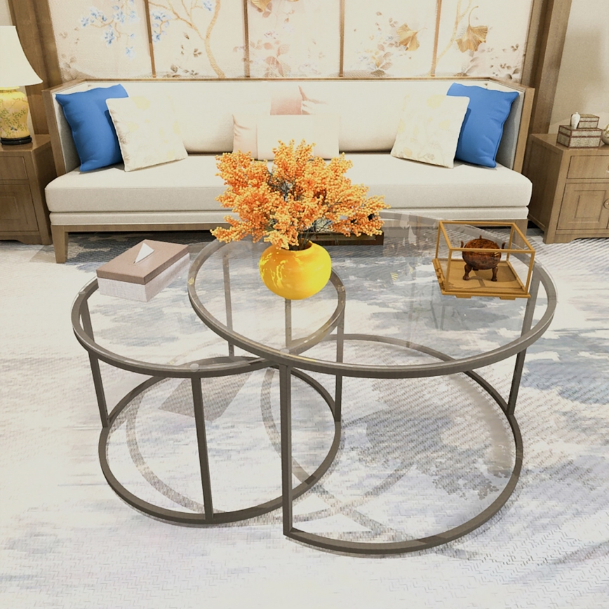 НАБІР 2x Конференційний столик BELARUS чорний