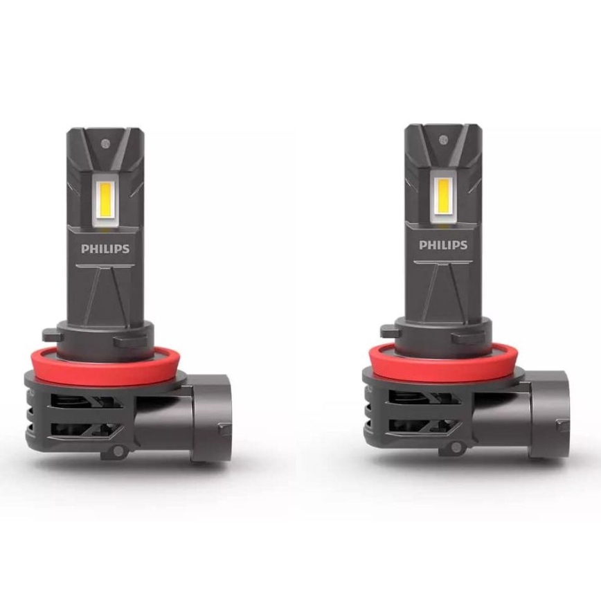 НАБІР 2xLED Автомобільна лампочка 11366 U2500 CX H8/H9/H16 PGJ19-1/3/5/20W/12V 6000K