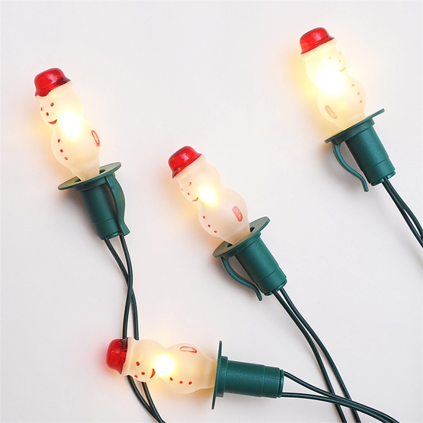 НАБІР 3 x Запасна лампа FIGURINE E10/20V/0,1A білий Виготовлено в Європі