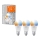 НАБІР 3x LED Димерна лампочка SMART+ E27/9W/230V 2700K-6500K Wi-Fi - Ledvance