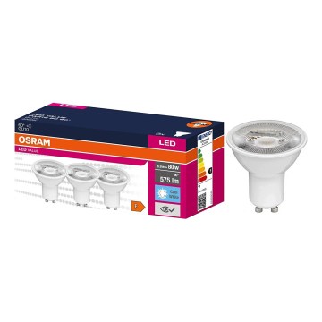 Набір 3x LED-рефлекторних ламп PAR16 GU10/6,9W/230V 4000K 60° - Osram