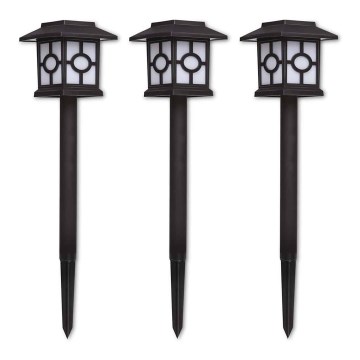 НАБІР 3x LED Сонячне світильник LED/1,2В 600 мАг