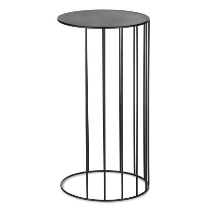 НАБІР 3x Підставка для квітів LOFT чорна