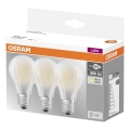 НАБІР 3x Світлодіодна лампочка VINTAGE E27/7W/230V 2700K - Osram