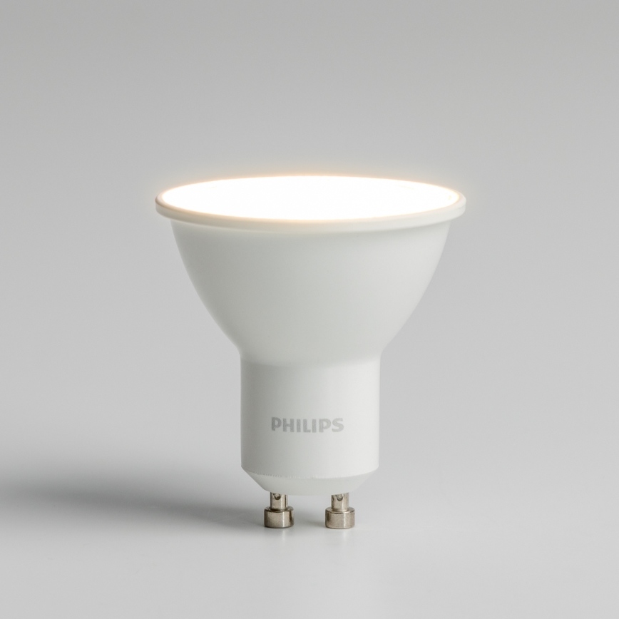 НАБІР 3x Світлодіодна лампочка Philips GU10/4,7W/230V 2700K