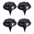 НАБІР 4 шт. LED сонячне світло LED/1,2В 200 мАг IP44