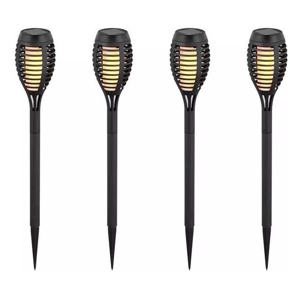 НАБІР 4x LED Лампа на сонячній батареї 4xLED/3,6V IP44