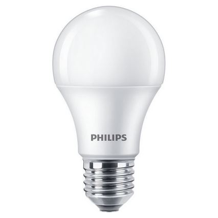 НАБІР 4x LED Лампочка Philips A60 E27/10W/230V 4000K