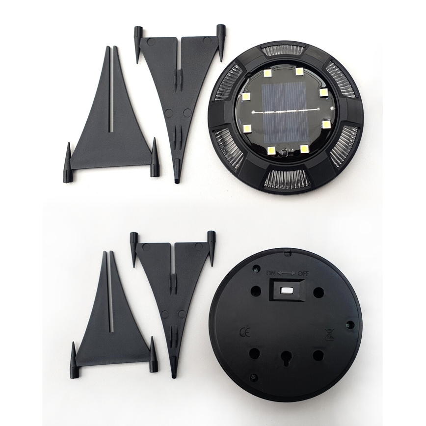 НАБІР 4 шт. LED сонячне світло LED/1,2В 200 мАг IP44