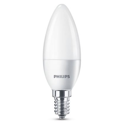 НАБІР 4x Світлодіодна лампочка Philips E14/5,5W/230V 2700K