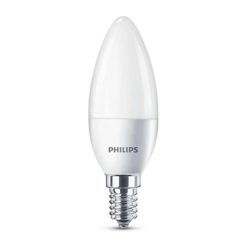 НАБІР 4x Світлодіодна лампочка Philips E14/5,5W/230V 2700K