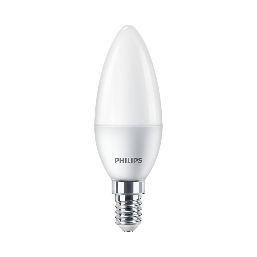 НАБІР 4x Світлодіодна лампочка Philips B35 E14/5W/230V 2700K