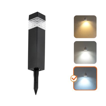 НАБІР 4x Світлодіодний світильник на сонячній батареї LED/0,06W/1,2V 1xAAA 6000K IP44 100 mAh