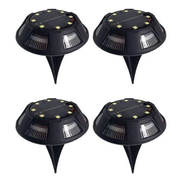 НАБІР 4x Світлодіодний світильник на сонячній батареї LED/1,2V IP44