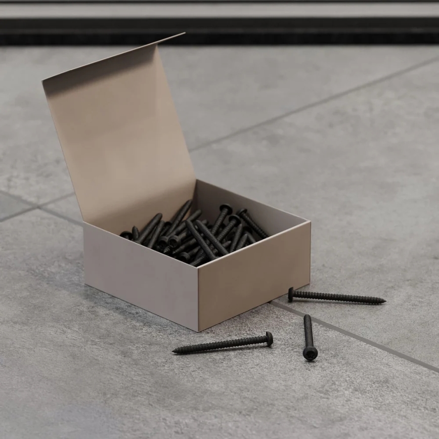 Набір 50 шт. лакованих чорних гвинтів Torx T25, 12 мм