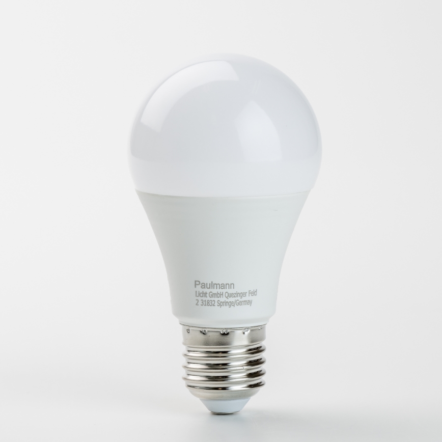 НАБІР 5x Світлодіодна лампочка A60 E27/9W/230V 2700K - Paulmann 28780