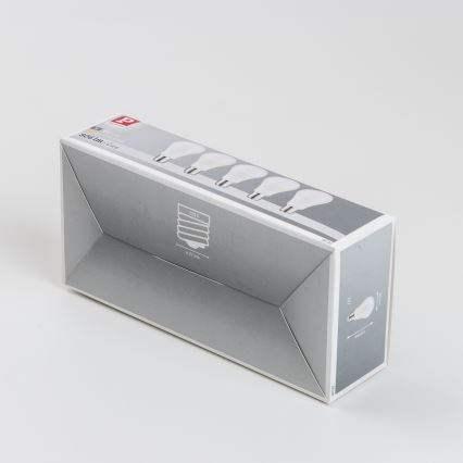 НАБІР 5x Світлодіодна лампочка A60 E27/9W/230V 2700K - Paulmann 28780