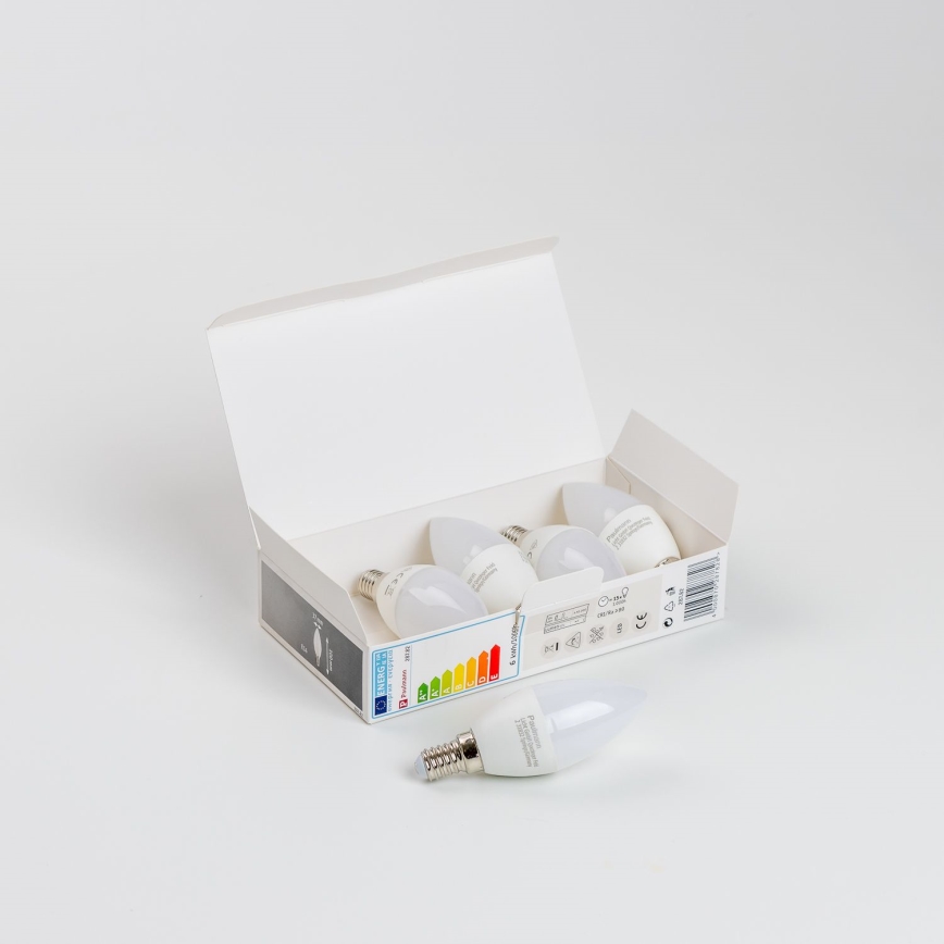 НАБІР 5x Світлодіодна лампочка E14/5,5W/230V 2700K - Paulmann 28782