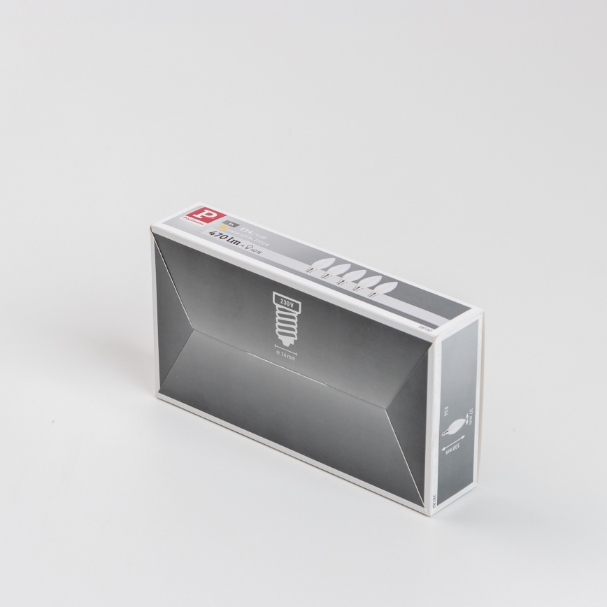 НАБІР 5x Світлодіодна лампочка E14/5,5W/230V 2700K - Paulmann 28782