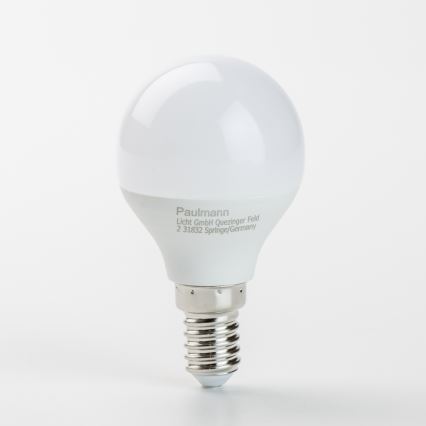 НАБІР 5x Світлодіодна лампочка P45 E14/5,5W/230V 2700K - Paulmann 28783