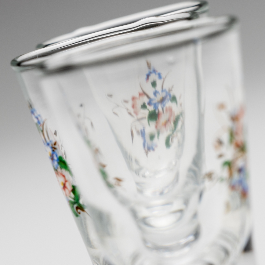 Набір 6x чарка для лікеру з мотивом букета № 3