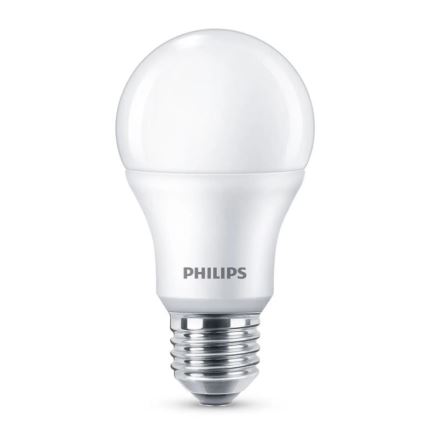 НАБІР 6x LED Лампочка Philips E27/8W/230V 2700K