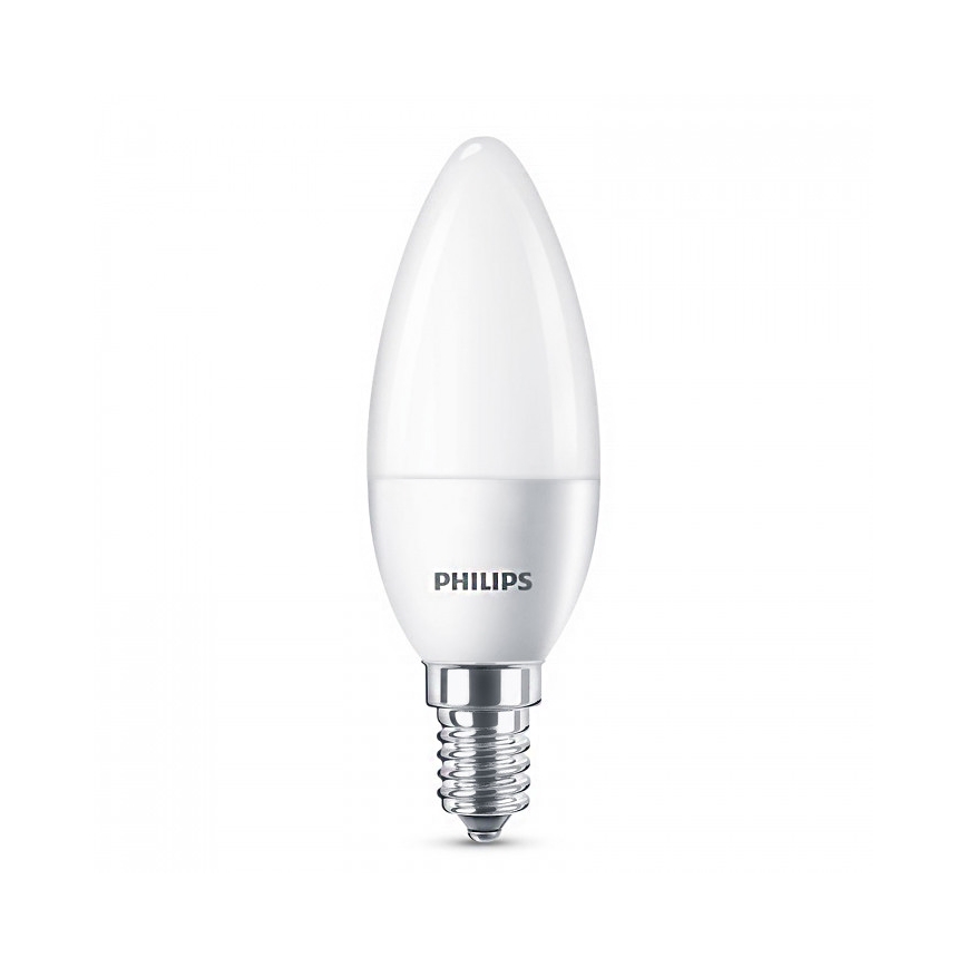 НАБІР 6x Світлодіодна лампочка Philips E14/5,5W/230V 2700K