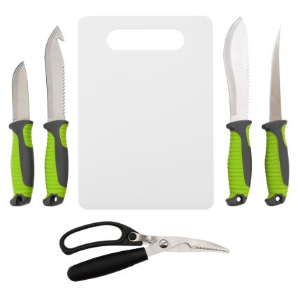 Набір для барбекю з валізкою нержавіюча сталь 6 шт.