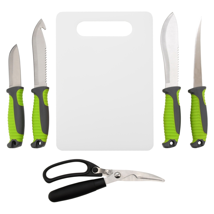 Набір для барбекю з валізкою нержавіюча сталь 6 шт.