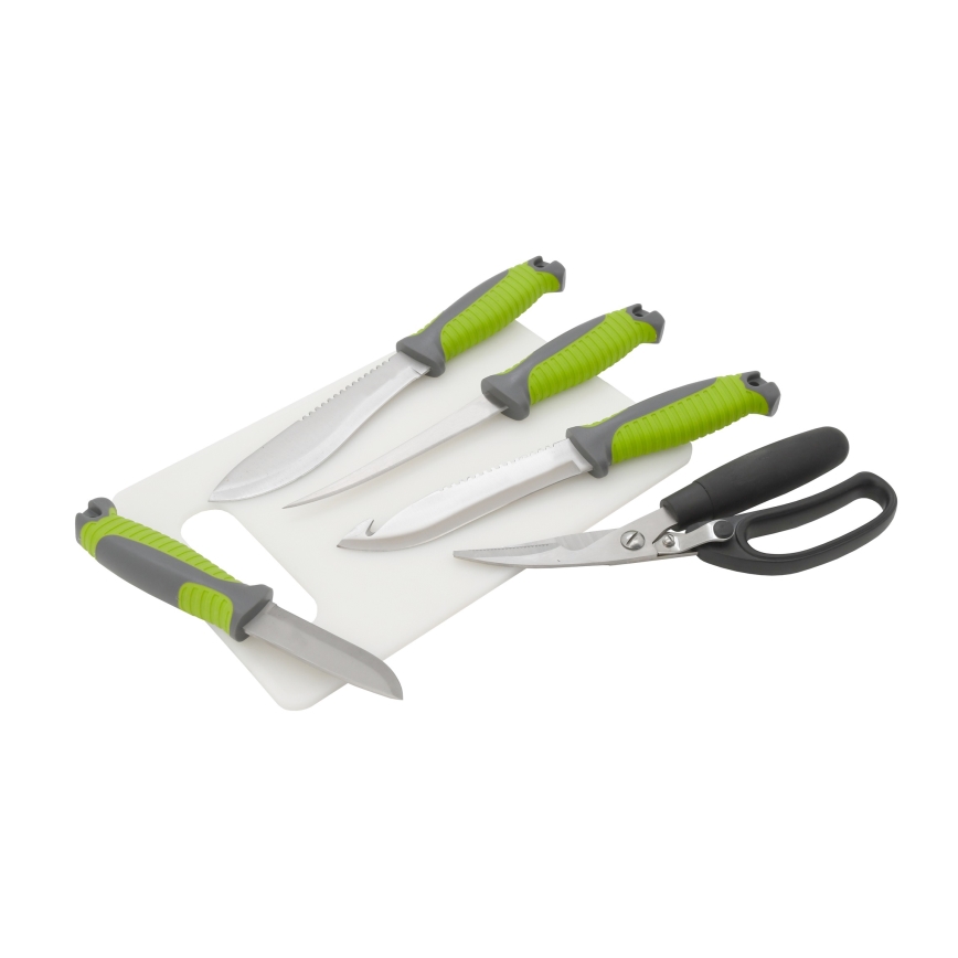 Набір для барбекю з валізкою нержавіюча сталь 6 шт.