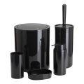 Набір для ванної CARMEN 5 шт. чорний