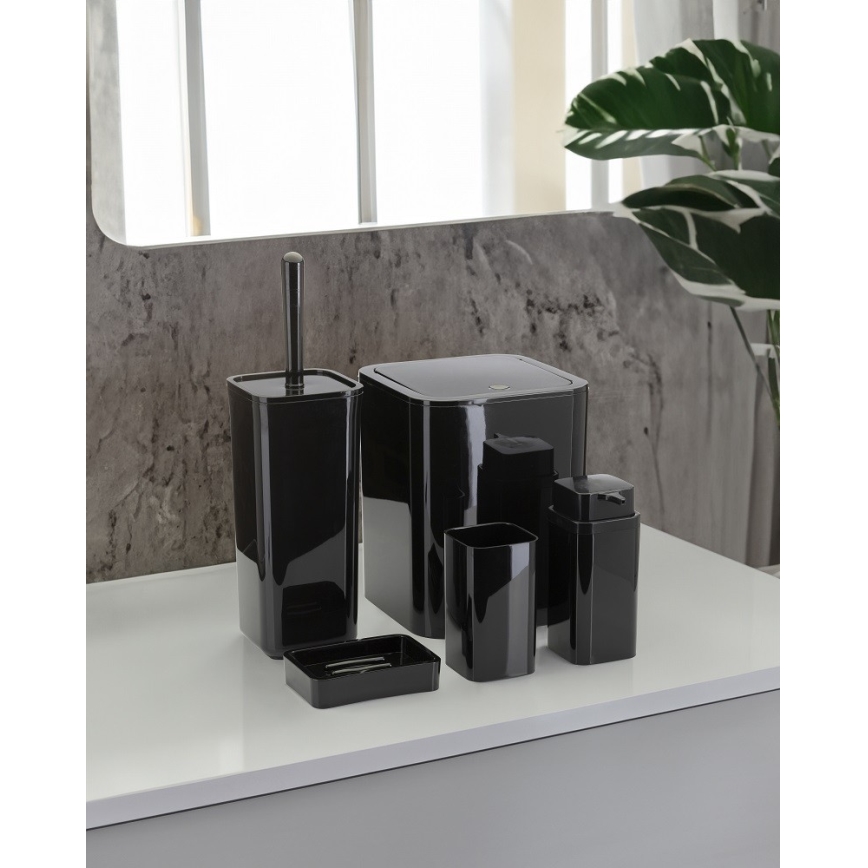 Набір для ванної SIERRA 5 шт. чорний
