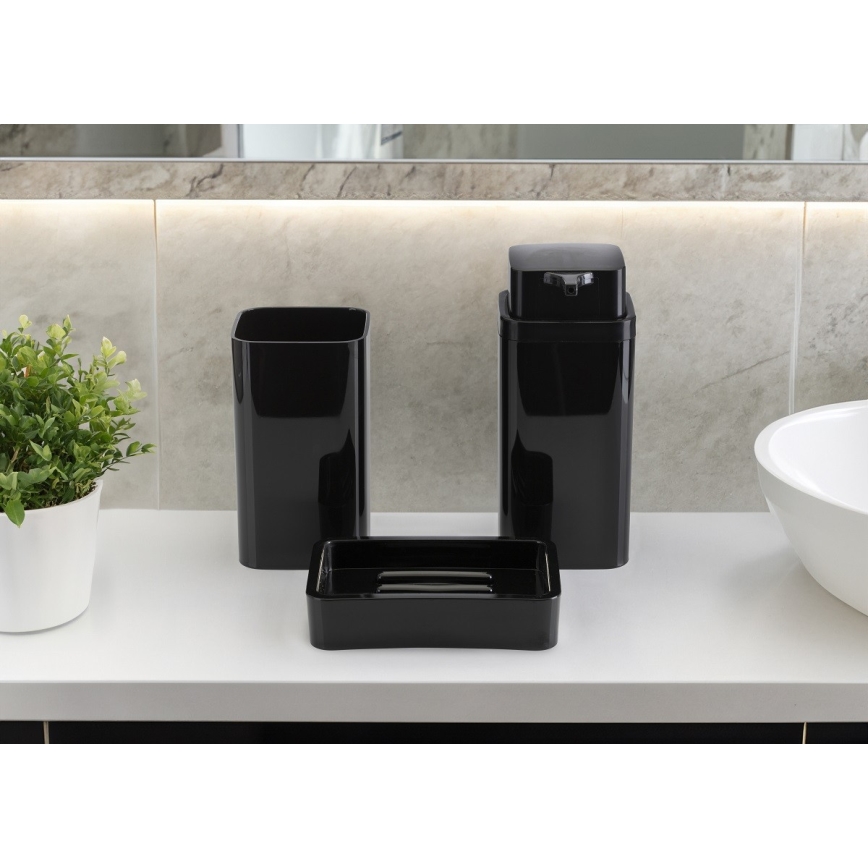 Набір для ванної SIERRA 5 шт. чорний