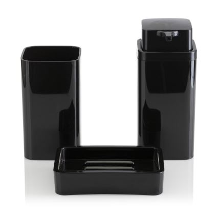 Набір для ванної SIERRA 5 шт. чорний