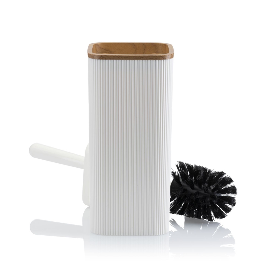 Набір для ванної ZOYA 5 шт. білий/коричневий