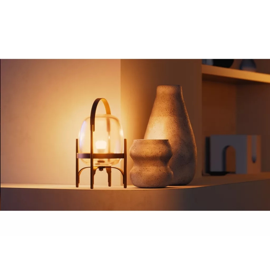 Набір із 2 регульованих світлодіодних лампочок Philips Hue WHITE E27/9,5W/230V 2700K