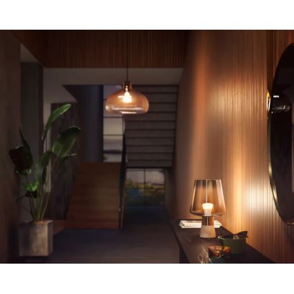 Набір із 2 світлодіодних ламп із можливістю регулювання яскравості Philips Hue WHITE E27/7W/230V 2700K
