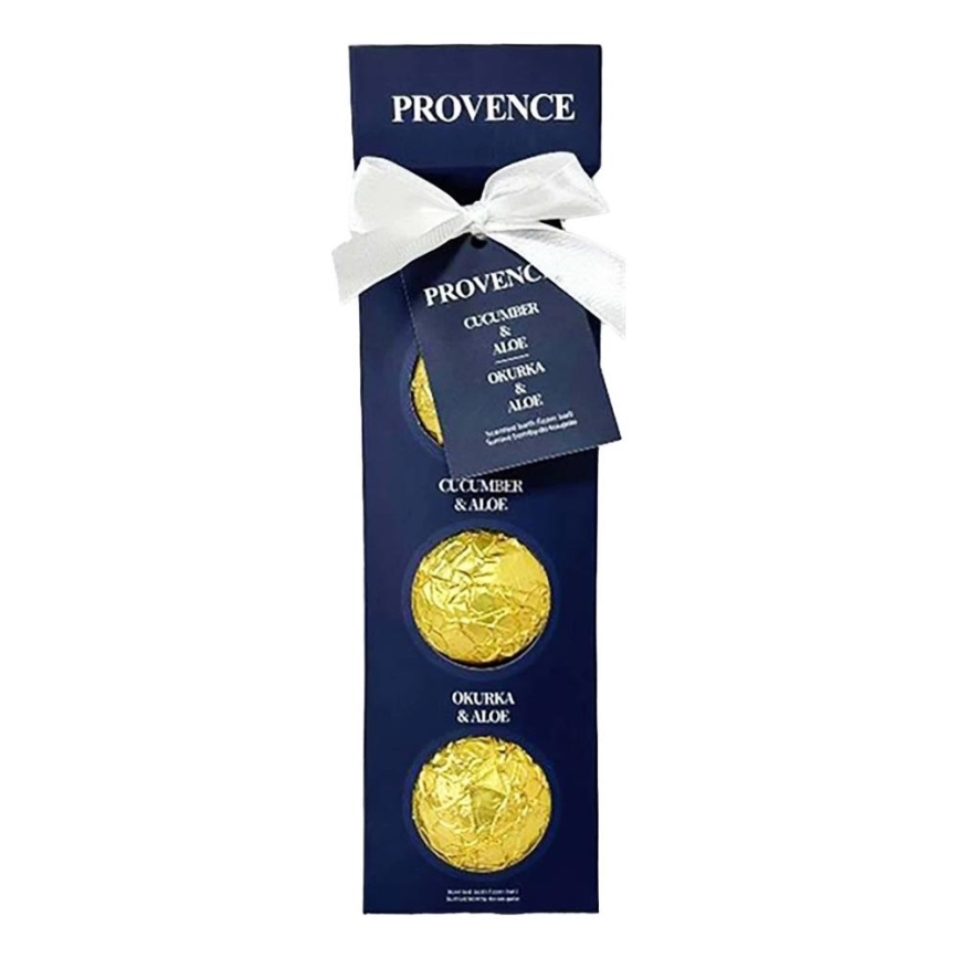 Набір із 3 шипучих бомб для ванни PROVENCE