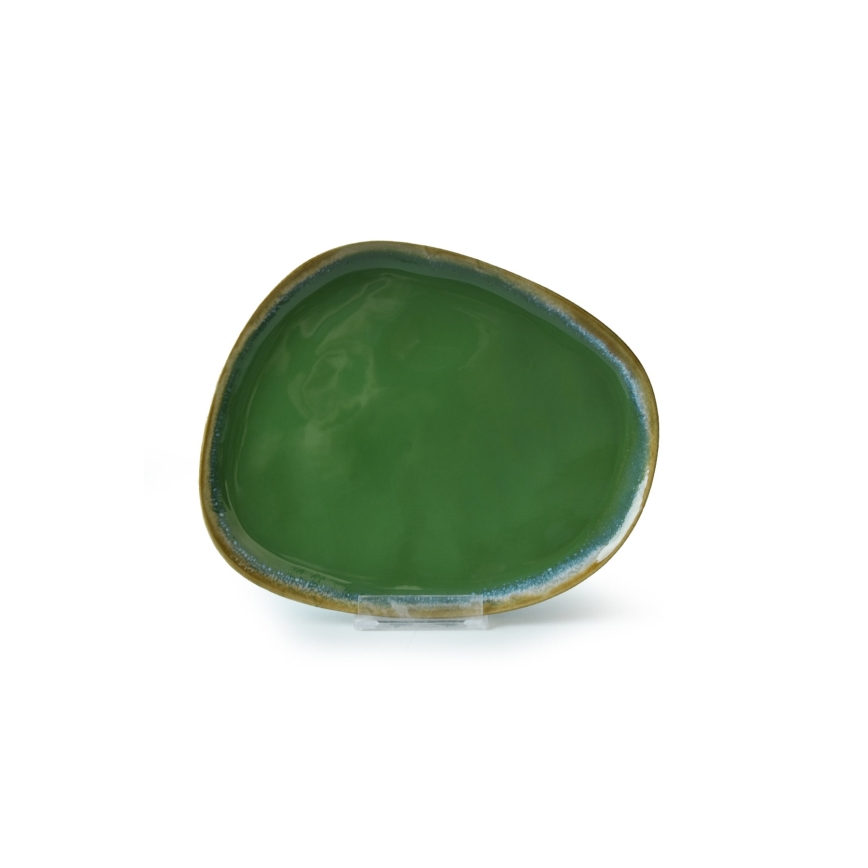 Набір столового посуду 24 шт. яскравий/кам'яна кераміка