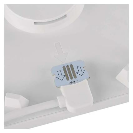 НАБОР 10x RGBIC-панель с регулированием яркости LED/1,9W/230V Wi-Fi Tuya