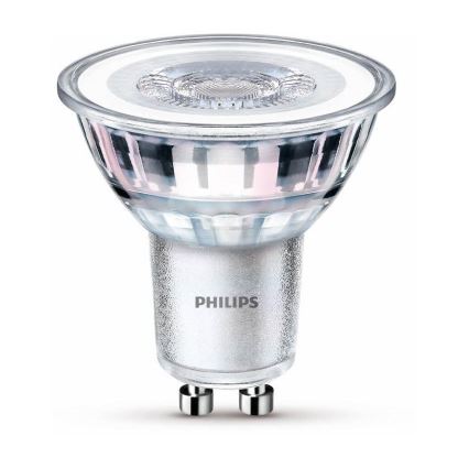 НАБОР 10x Светодиодная лампочка Philips GU10/4,6W/230V 2700K