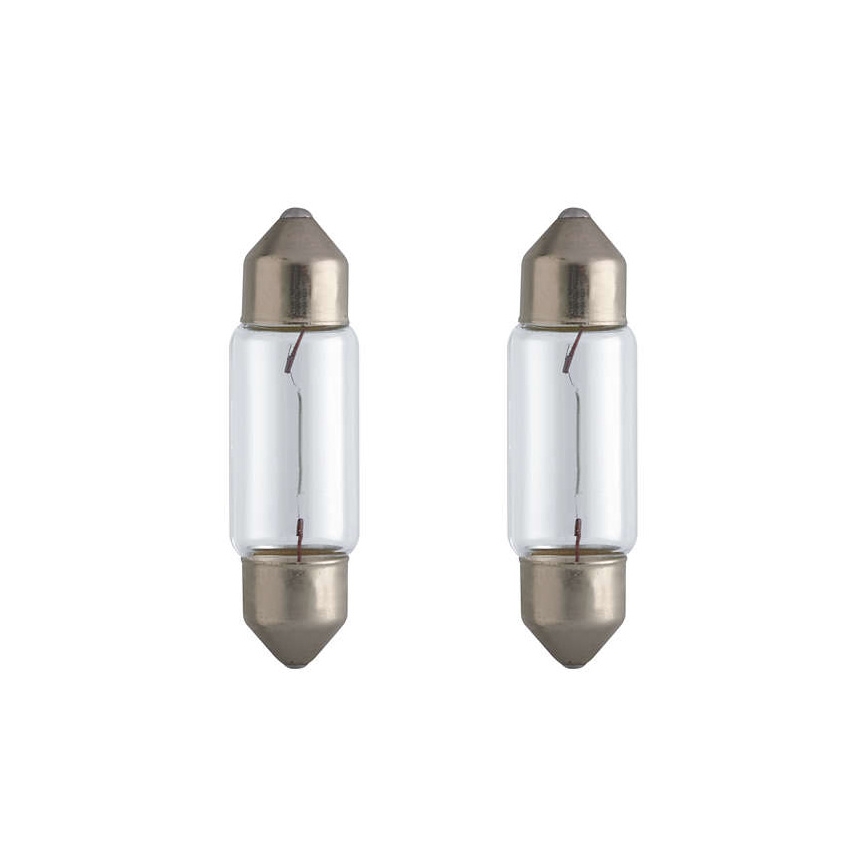НАБОР 2x Автомобильная лампа Philips VISION 12844B2 C5W SW8,5/5W/12V